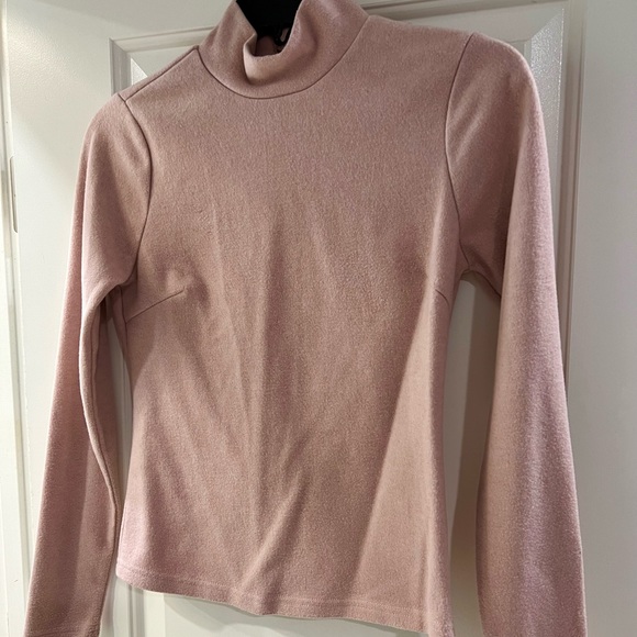 Lulus Mock Neck Top - Picture 6 of 8